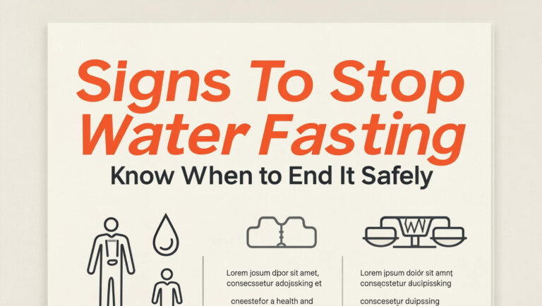 Signs To Stop Water Fasting: Know When to End It Safely