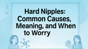 Hard Nipples: Common Causes, Meaning, and When to Worry