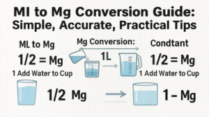 Ml to Mg Conversion Guide: Simple, Accurate, Practical Tips