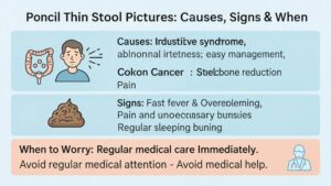 Pencil Thin Stool Pictures: Causes, Signs & When to Worry