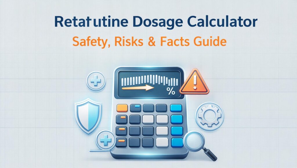 Retatrutide Dosage Calculator: Safety, Risks & Facts Guide
